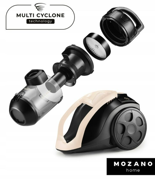 Пилосос без мішка Mozano Smart Cyclonic 4000 AGD/ODK/B/01#BEZ - зображення 4