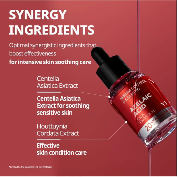 VT A1 Calming Ampoule – заспокійлива ампула з 5% азелаїновою кислотою та центеллою для чутливої шкіри - Фото 5 VT A1 Calming Ampoule – заспокійлива ампула з 5% азелаїновою кислотою та центеллою для чутливої шкіри - зображення 5