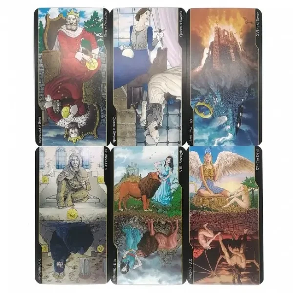 Карты Таро Оппозиций Tarot of Oppositions 78 карт инструкция - изображение 3