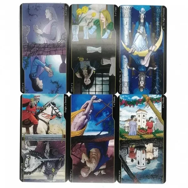 Карты Таро Оппозиций Tarot of Oppositions 78 карт инструкция - изображение 4