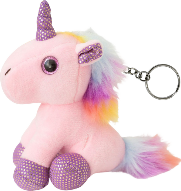 Брелок LEAN Toys Єдиноріг 12 см Рожевий (5905991048541) - зображення 2