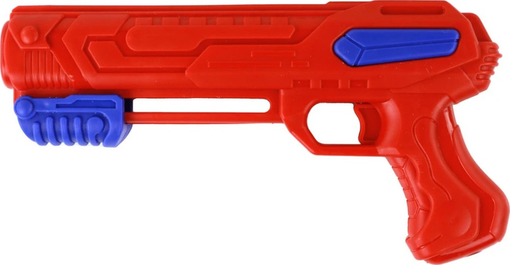 Maszynka do baniek mydlanych LEAN Toys Samolot-pistolet Czerwony 15984 (5905679075302) - obraz 6