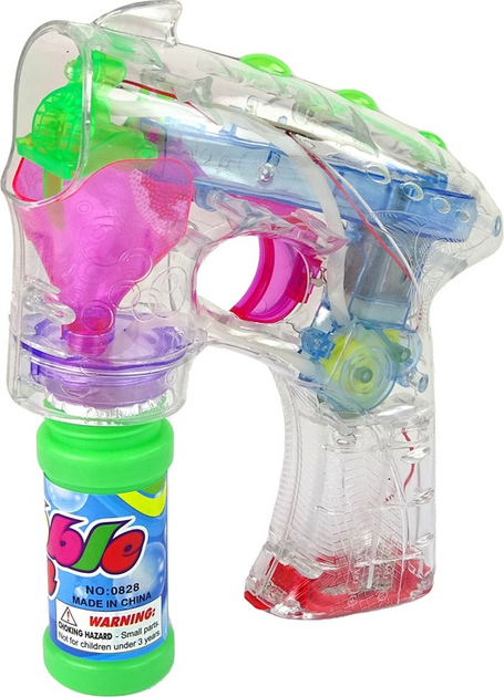 Pistolet do baniek mydlanych LEAN Toys Kolorowy 15343 (5905515357296) - obraz 2