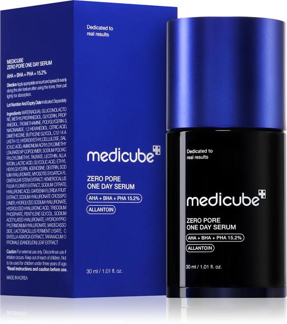 Сироватка для обличчя Medicube Zero Pore One Day для звуження пор 30 мл (8809982769828) - зображення 3
