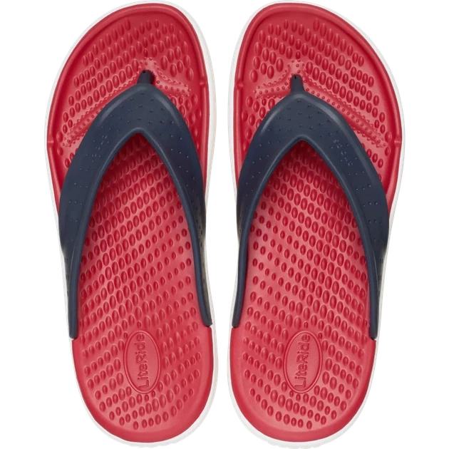 Чоловічі в'єтнамки Crocs In Motion Flip 41 Синій 211101 - зображення 4