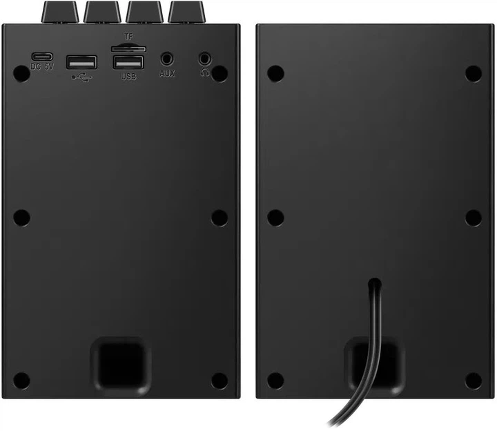 System akustyczny Defender Futuro 20W LED Bluetooth Black (4745090828733) - obraz 8