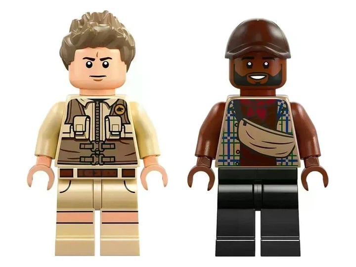 Конструктор LEGO Jurassic World Миссия на лодке из кубиков с