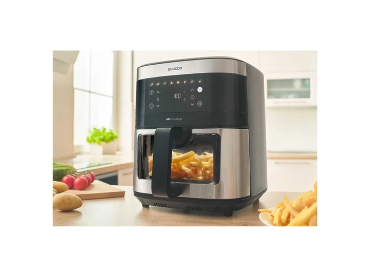 Мультипіч (аерофритюрниця) Sencor Vita Fryer SFR 9000 SS - изображение 13