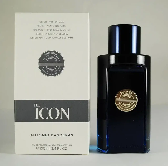Туалетная вода для мужчин Antonio Banderas The Icon Tester 100 ml - Фото 1 Туалетная вода для мужчин Antonio Banderas The Icon Tester 100 ml - изображение 1