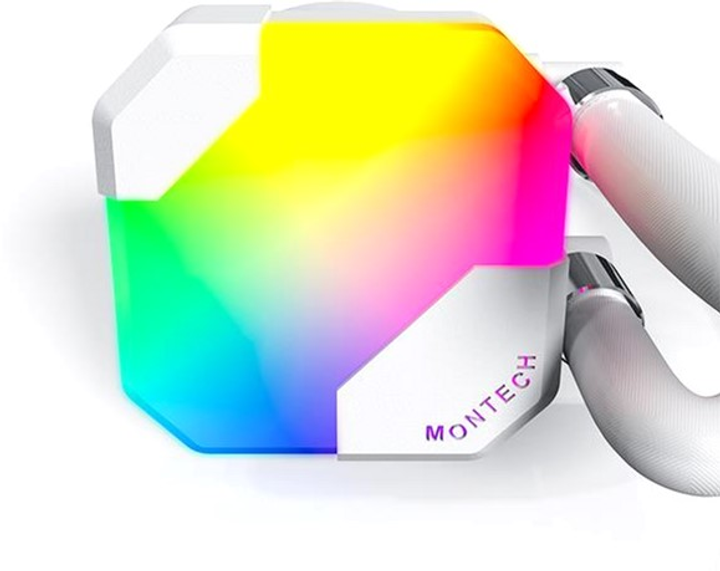 System chłodzenia cieczą Montech HyperFlow ARGB 360 White - obraz 5