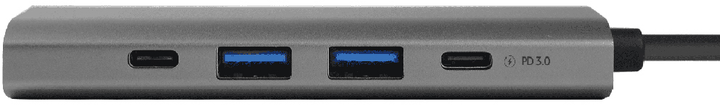 Hub USB Chieftec 5-in-1 DSC-502 USB3.2 Type-C - HDMI/USB 3.2x2/USB-C/PD 80W - obraz 4