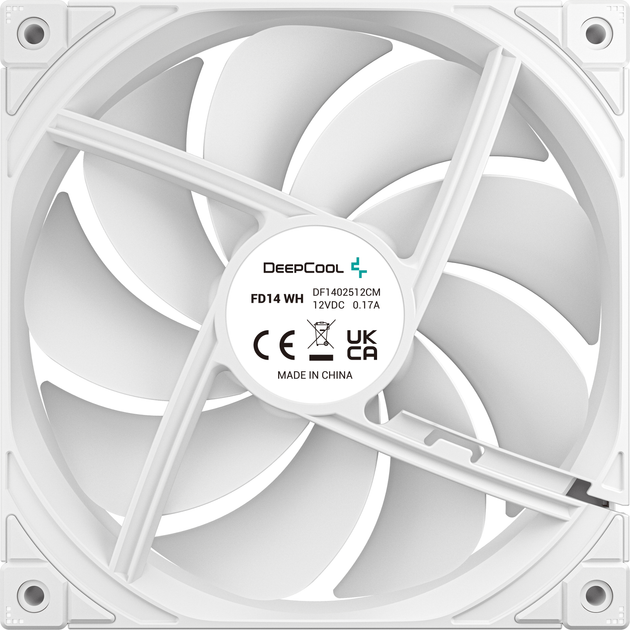 Wentylator DeepCool FD14 WHITE - obraz 3