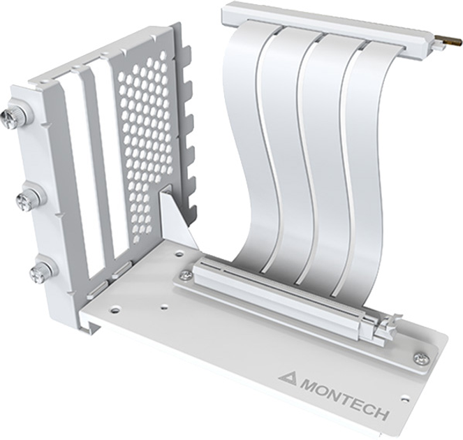 Zestaw do montażu pionowego karty graficznej Montech VGM White (VERTICAL GPU MOUNT KIT(W)) - obraz 1