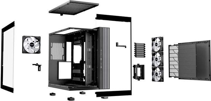 Obudowa be quiet! Light Base 600 LX Black (BGW67) - obraz 8