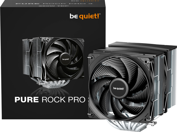 Chłodzenie be quiet! Pure Rock Pro 3 Silver (BK041) - obraz 5