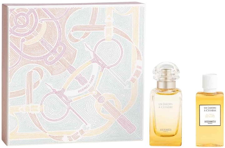 Zestaw unisex Hermes Un Jardin A Cythere Woda toaletowa 50 ml + Żel pod prysznic 40 ml (3346130433828) - obraz 1