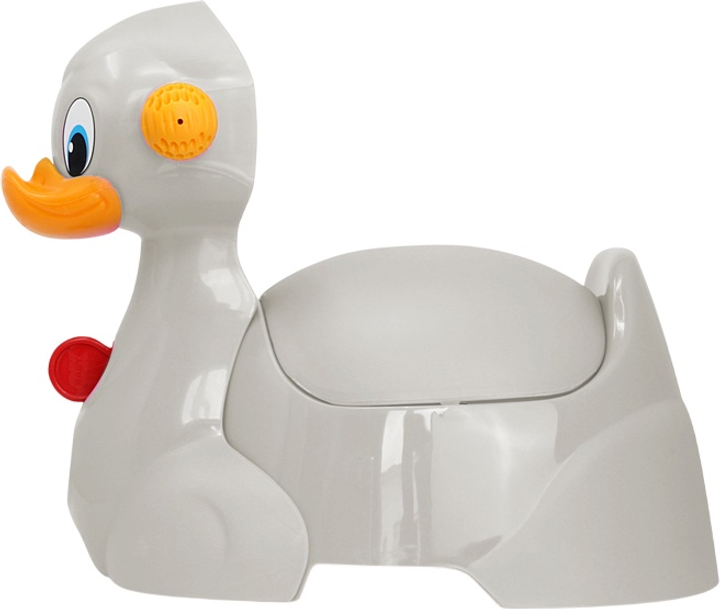 Дитячий горщик OK Baby Quack у формі качки сірий (8008577237074) - зображення 4