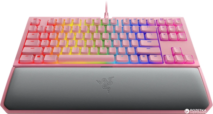 Клавіатура дротова Razer BlackWidow TE Chroma V2 Quartz Edition