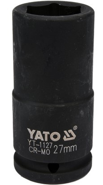 Насадка ударна подовжена YATO 3/4" 27 мм (YT-1127) - зображення 1