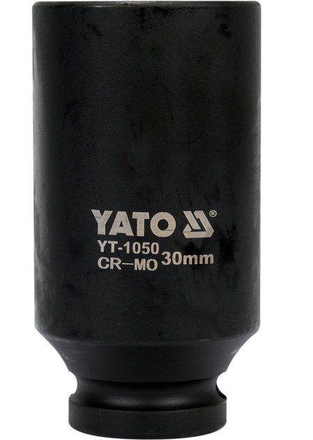 Насадка ударна подовжена YATO 1/2" 30 мм (YT-1050) - зображення 2