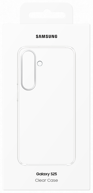 Панель Samsung Clear для Samsung Galaxy S25 Transparent (EF-QS936CTEGWW) - зображення 6