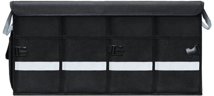 Автомобільний органайзер Baseus OrganizeFun Series Car Storage Box 60L Cluster Black (6932172633899) - зображення 1