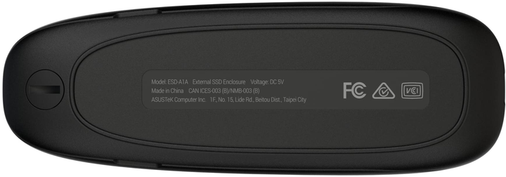 Kieszeń zewnętrzna ASUS Cobble SSD Enclosure M.2 NVMe (90DD02R0-M09000) - obraz 8