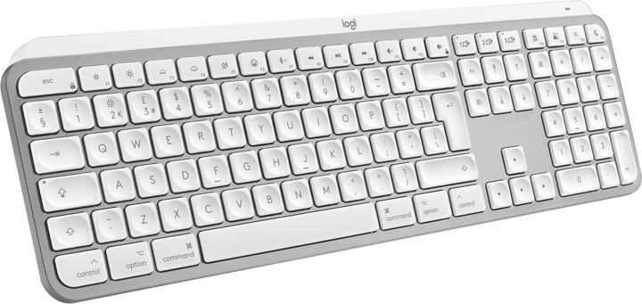 Klawiatura bezprzewodowa Logitech MX Keys S dla MAC Wireless Pale Grey (920-011638) - obraz 1