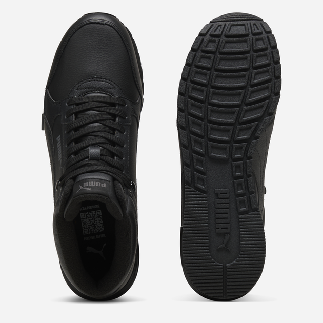 Женские демисезонные ботинки низкие Puma ST Runner v4 Mid 40289301 39 (6UK) 25 см Black/Dusky Gray (4069156944015) - изображение 5
