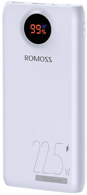 Powerbank Romoss SW20PF 20000mAh 22.5W White (6973693499199) - obraz 1