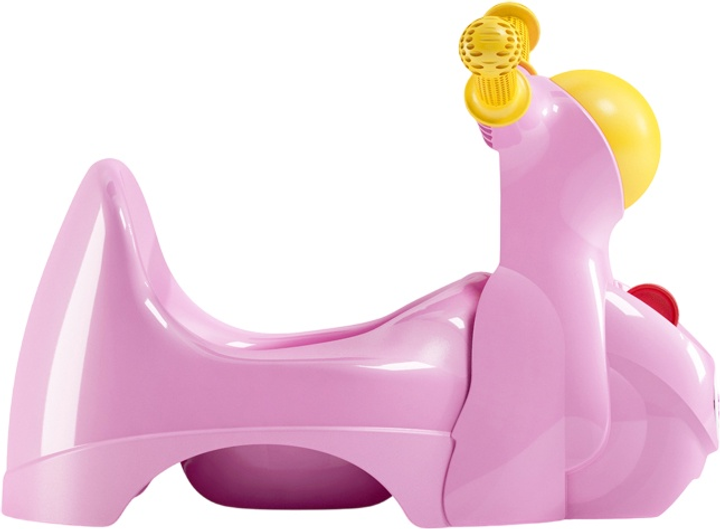 Nocnik dziecięcy OK Baby Scooter różowy (8008577148226) - obraz 2