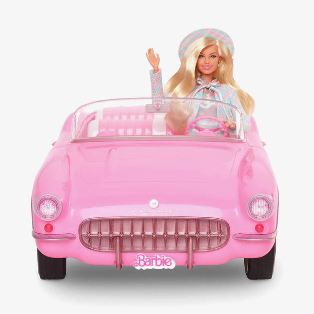 1950s ロカビリープルオーバー　ピンクロ Коллекционный большой розовый Корвет Кабриолет Барби Barbie The