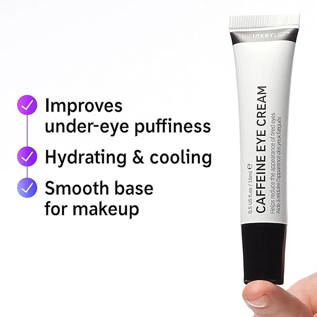 Крем для повік The Inkey List Caffeine Eye Cream 15 мл (5060879820807) - зображення 6
