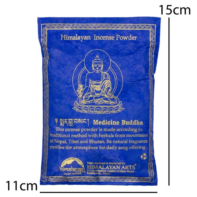 Благовония Тибетские Himalayan Inc Будда Медицины 100 гр 150х110х25 мм (27881) - Фото 2 Благовония Тибетские Himalayan Inc Будда Медицины 100 гр 150х110х25 мм (27881) - изображение 2