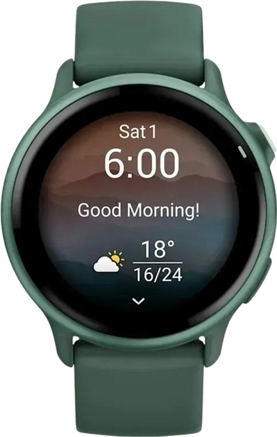 Zegarek sportowy Garmin Vivoactive 6 Jasper Green Metallic (010-02985-02) - obraz 4