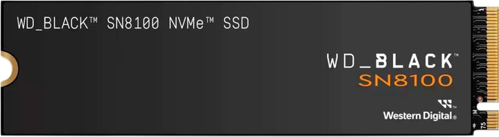 Dysk SSD Western Digital Black SN8100 2TB NVMe M.2 2280 PCIe 5.0 x4 3D NAND TLC (WDS200T1X0M) - obraz 1