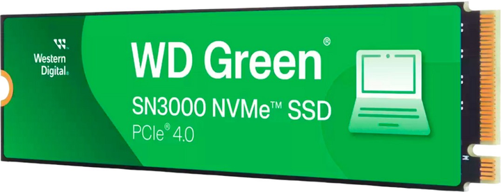 SSD диск Western Digital Green SN3000 1TB M.2 2280 NVMe PCIe 4.0 x4 3D NAND QLC (WDS100T4G0E) - зображення 2