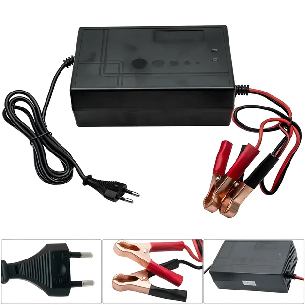 Зарядное устройство Battery Charger UKC MA-1205A для автомобильного аккумулятора 12V 5A 6704 - Фото 4 Зарядное устройство Battery Charger UKC MA-1205A для автомобильного аккумулятора 12V 5A 6704 - изображение 4