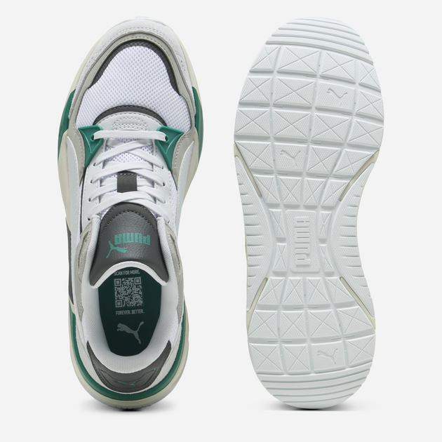 Мужские кроссовки Puma Trinity 2 40023015 41 (7.5UK) 26.5 см White/Silver Mist/Wild Green (4069156668430) - изображение 5