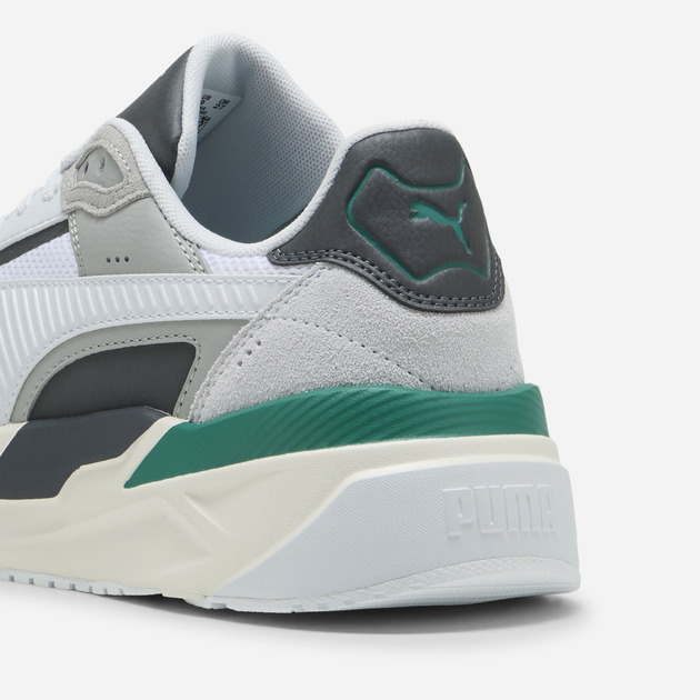 Мужские кроссовки Puma Trinity 2 40023015 41 (7.5UK) 26.5 см White/Silver Mist/Wild Green (4069156668430) - изображение 6