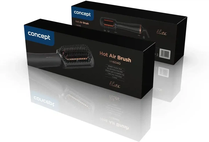 Випрямляюча щітка для волосся Concept Elite Ionic Infrared Boost VH6040 (8595631020005) - зображення 12