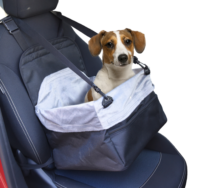 Автокрісло для собак Flamingo Car Seat ULA 41 x 36 x 25 cm Black (5400585084368) - зображення 3