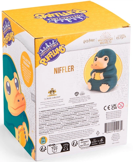 Іграшка антистрес The Noble Collection Fantastic Beasts Niffler Pufflums сквіш (Фантастичні звірі) 19 см (849421010232) - зображення 8