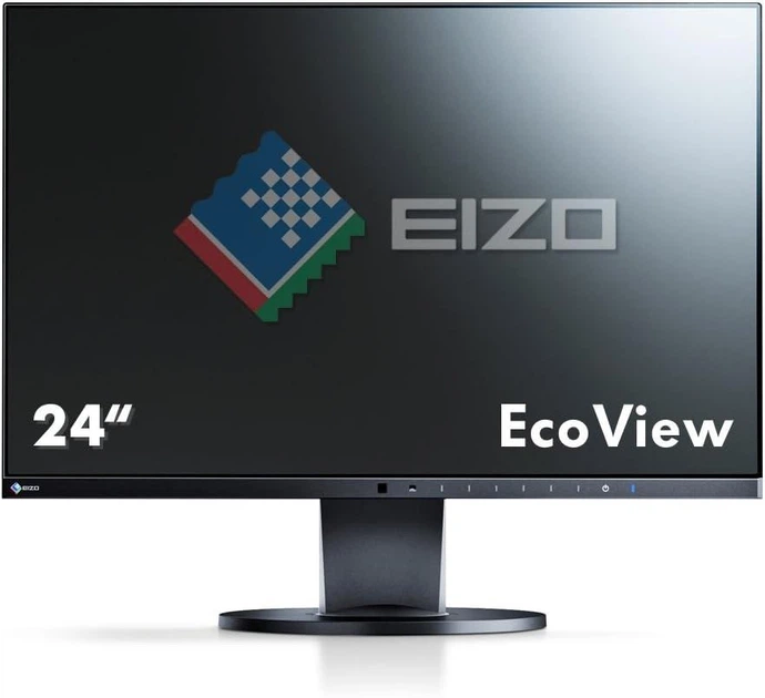 Монітор Eizo FlexScan EV2450 (23.8" IPS/1920x1080/16:9/VGA/DVI/HDMI/DP) (EV2450) Б/В - изображение 2