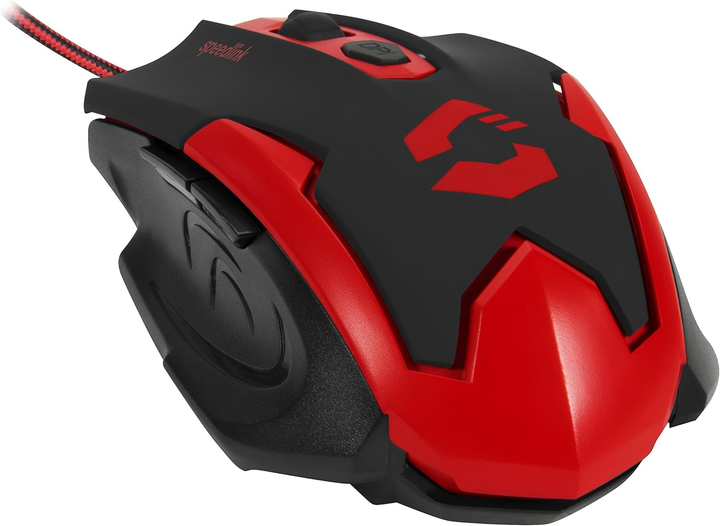 Mysz SPEEDLINK Xito USB Black/Red (SL-680009-BKRD) - obraz 3