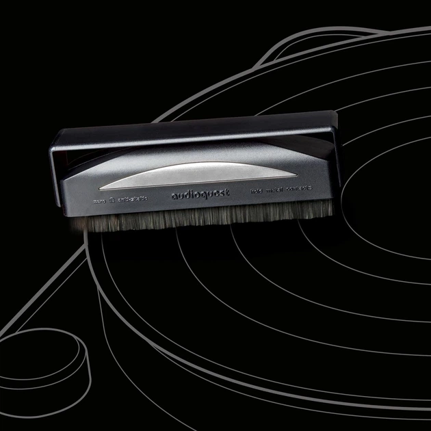 Щітка антистатична для вінілу AudioQuest Silver Anti-Static Record Brush - изображение 7