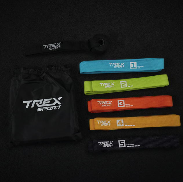 Набор резинок для фитнеса Trex Sport TX-005PBB 5в1 set B - изображение 9
