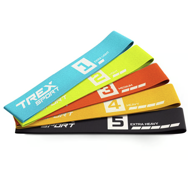 Набор резинок для фитнеса Trex Sport TX-033PRB 2,5-25кг set B - изображение 12
