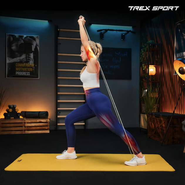 Набор резинок для фитнеса Trex Sport TX-003PB 3в1 2-30кг - изображение 11