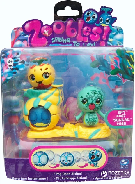 Игровые фигурки Zoobles Bay 67 и Juneau 68 (13203-20044126(M08B)-ZB) - Фото 1 Игровые фигурки Zoobles Bay 67 и Juneau 68 (13203-20044126(M08B)-ZB) - изображение 1